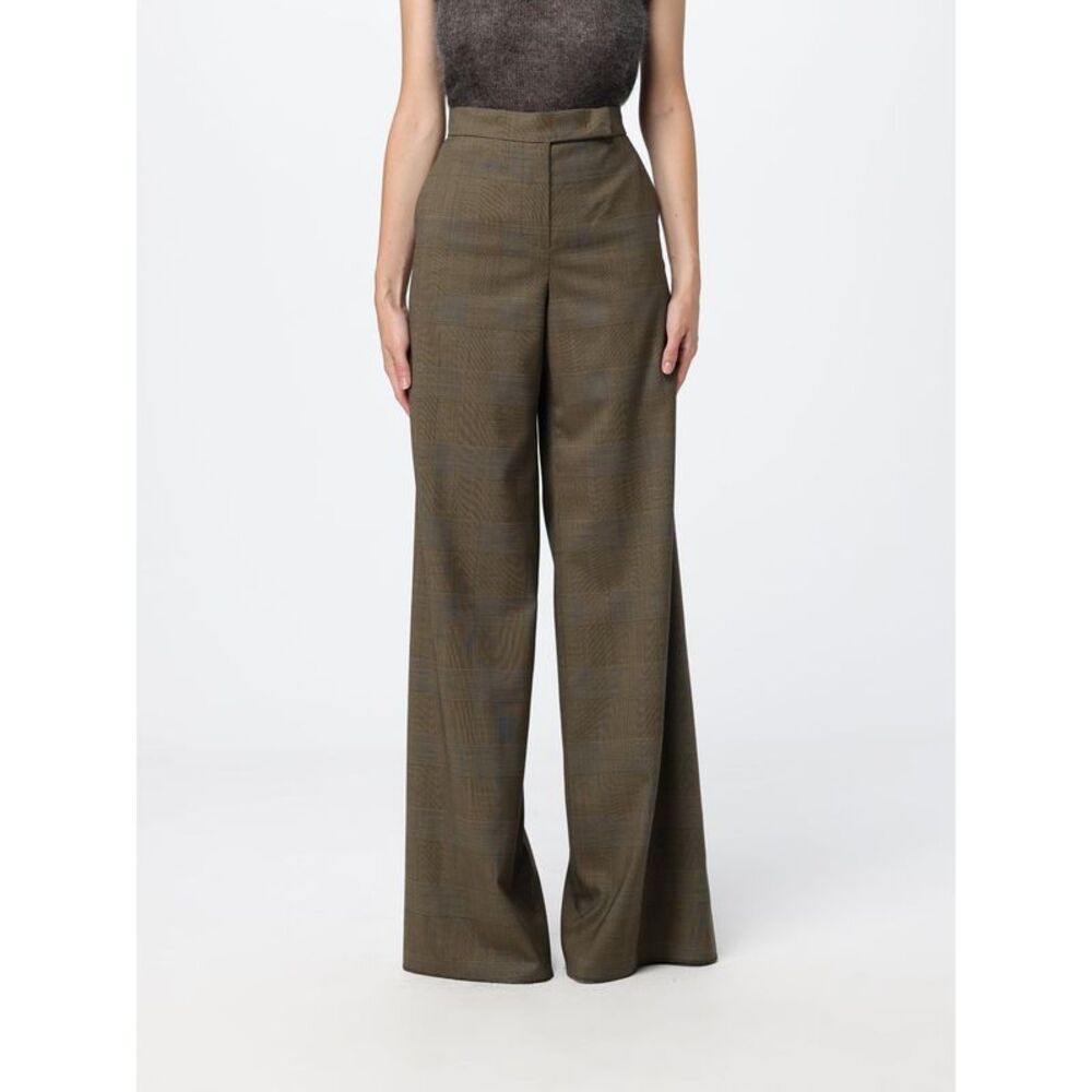 Max Mara Pants Woman Kaki